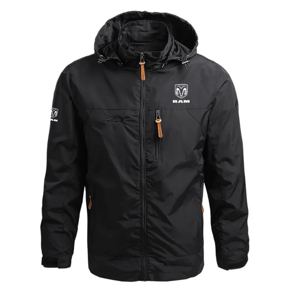 Ram Exclusive Logo Waterproof Outdoor Jacket Detachable Hood Windbreaker HTWOJRMZZ – Ram Jacket Ram Exclusive Logo Waterproof Outdoor Jacket Detachable Hood Windbreaker HTWOJRMZZ – Ram Jacket