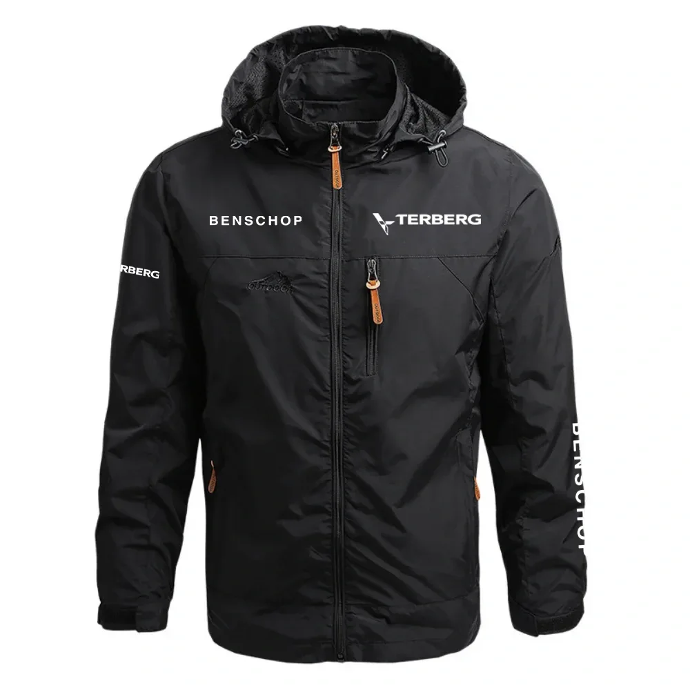 Terberg Benschop Waterproof Outdoor Jacket Detachable Hood Windbreaker HTWOJTBBEN – Terberg Jacket