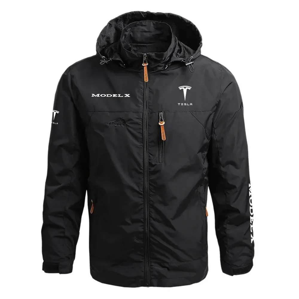 Tesla Model X Waterproof Outdoor Jacket Detachable Hood Windbreaker HTWOJTLMOX – Tesla Jacket Tesla Model X Waterproof Outdoor Jacket Detachable Hood Windbreaker HTWOJTLMOX – Tesla Jacket