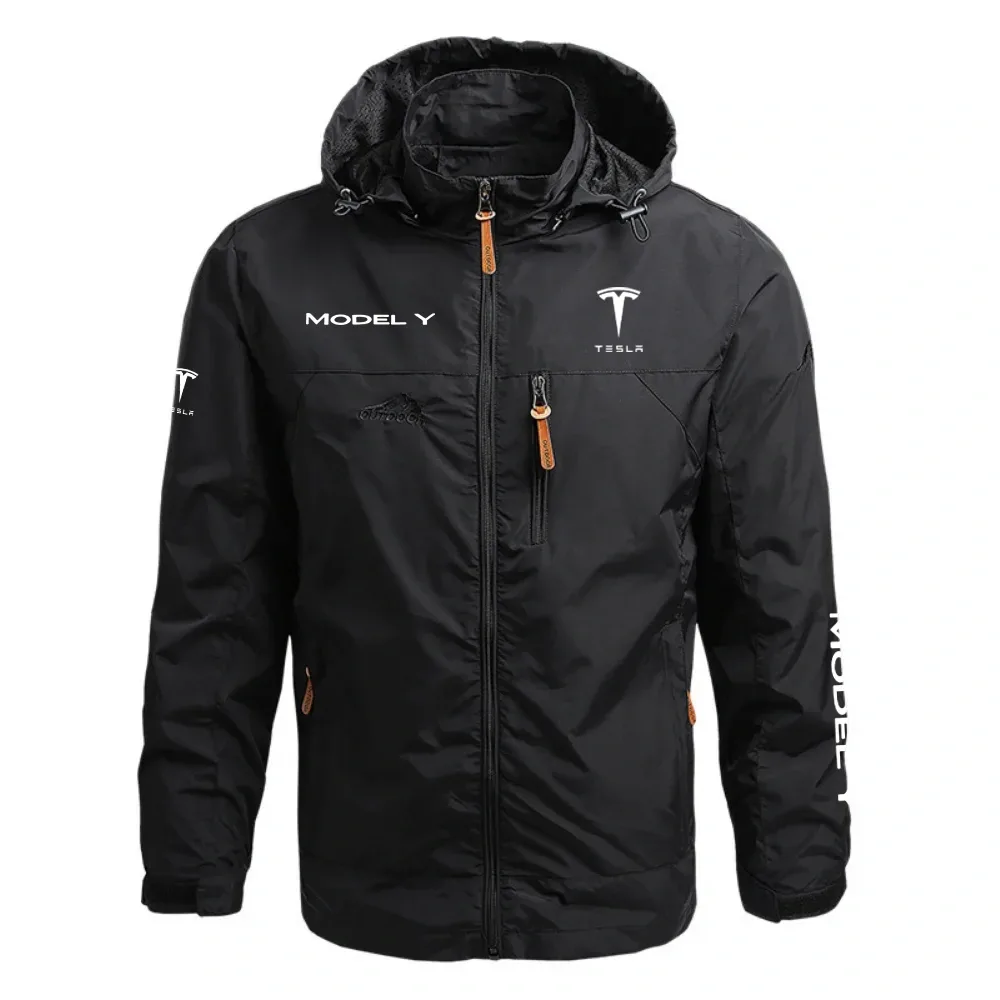 Tesla Model Y Waterproof Outdoor Jacket Detachable Hood Windbreaker HTWOJTLMOY – Tesla Jacket Tesla Model Y Waterproof Outdoor Jacket Detachable Hood Windbreaker HTWOJTLMOY – Tesla Jacket