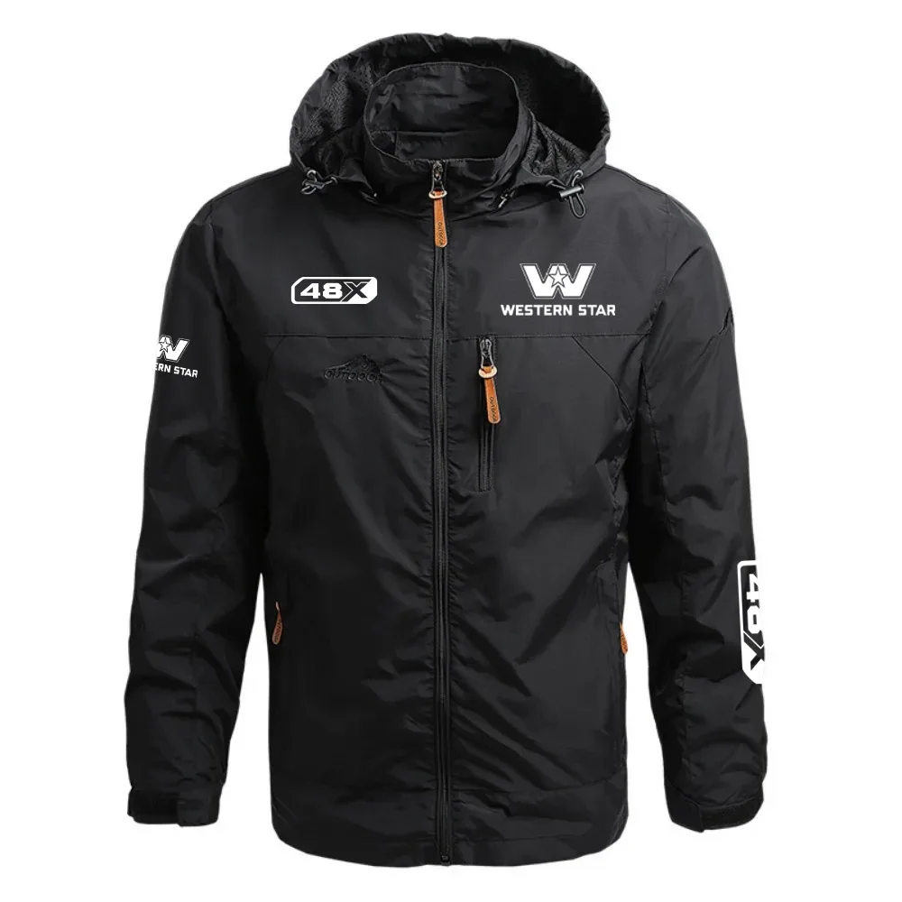 Western Star 48X Waterproof Outdoor Jacket Detachable Hood Windbreaker HTWOJWS48X – Western Star Jacket Western Star 48X Waterproof Outdoor Jacket Detachable Hood Windbreaker HTWOJWS48X – Western Star Jacket