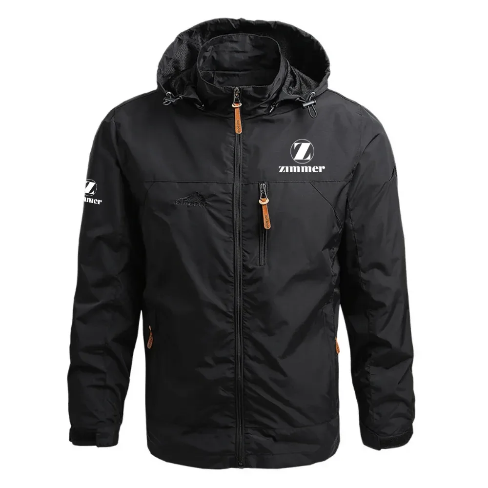 Zimmer Exclusive Logo Waterproof Outdoor Jacket Detachable Hood Windbreaker HTWOJZMZZ – Zimmer Jacket