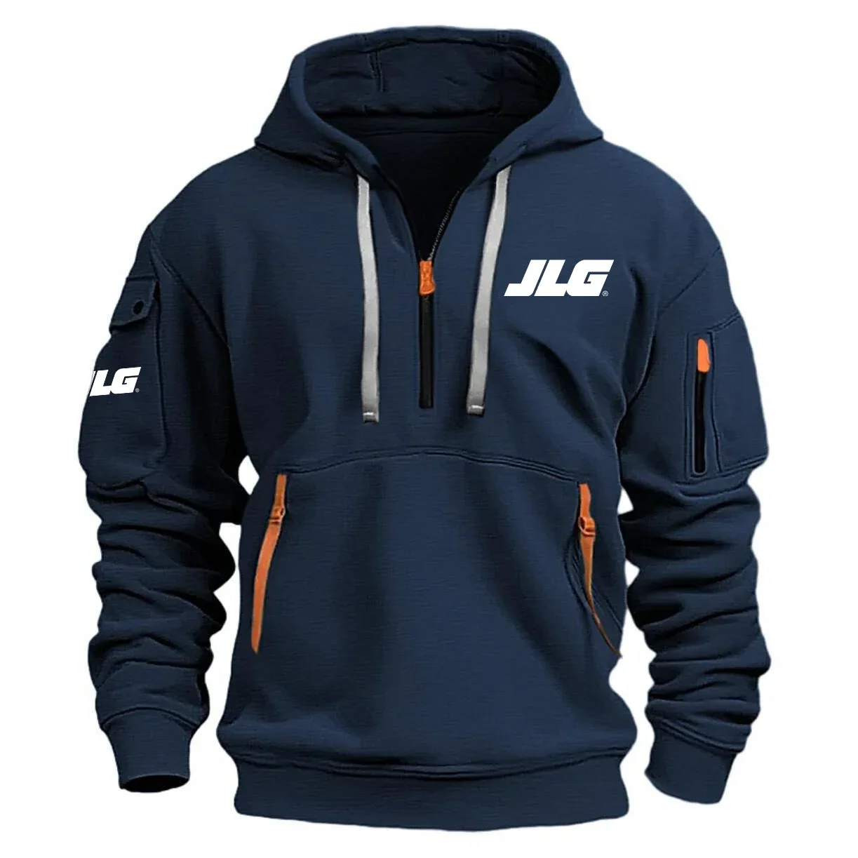 JLG Industries Exclusive Logo Half Zipper Hoodie NBCRHHZ1601JLGZ – JLG Industries Hoodie