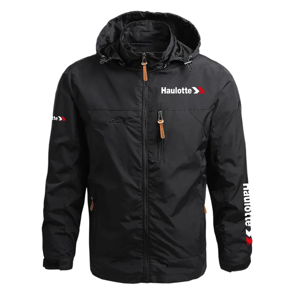 Haulotte Exclusive Logo Waterproof Outdoor Jacket Detachable Hood NBCRWOJ1601HUZ – Haulotte Jacket