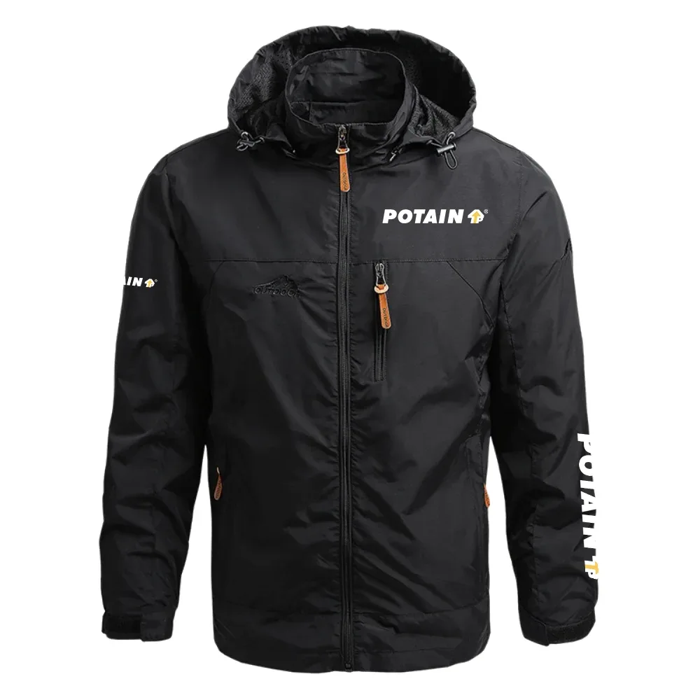 Potain Putzmeister Exclusive Logo Waterproof Outdoor Jacket Detachable Hood NBCRWOJ1601PNZ – Potain Putzmeister Jacket