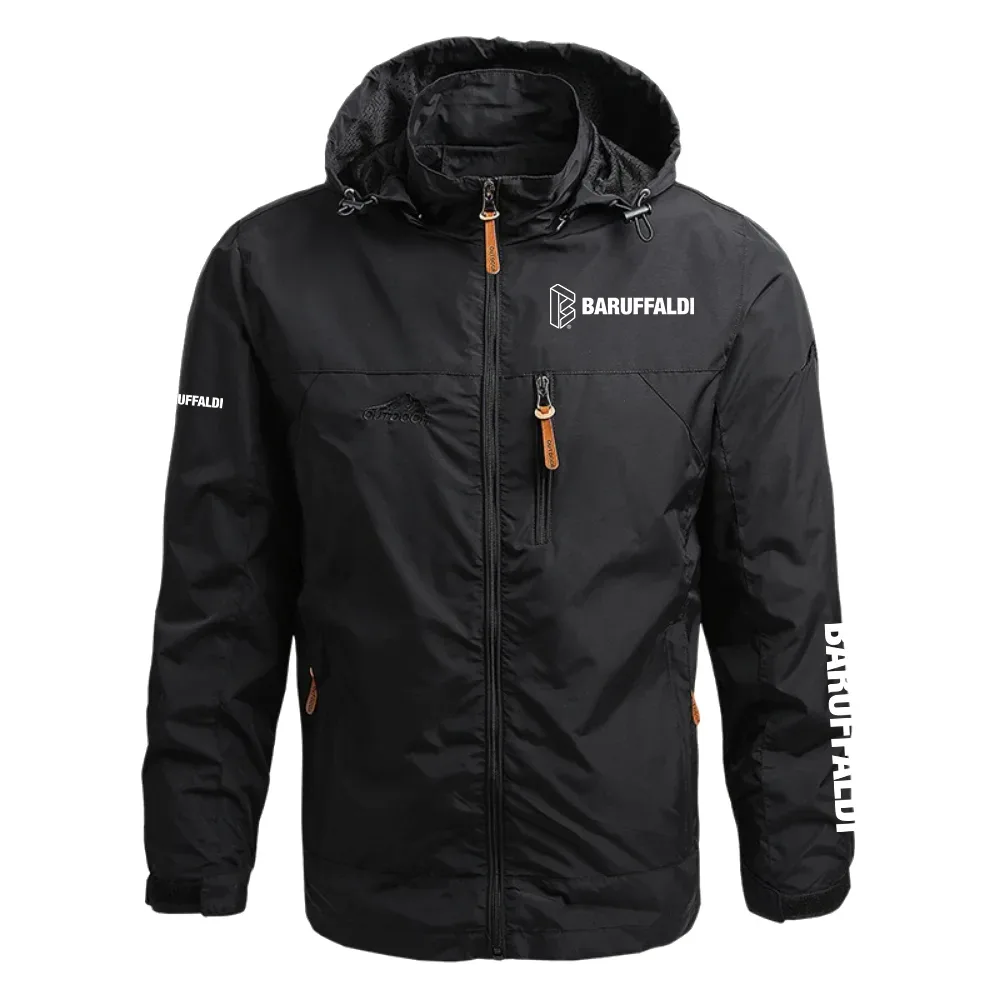 Baruffaldi Snow Systems Exclusive Logo Waterproof Outdoor Jacket Detachable Hood NBSGWOJ0901BSZ – Baruffaldi Snow Systems Jacket