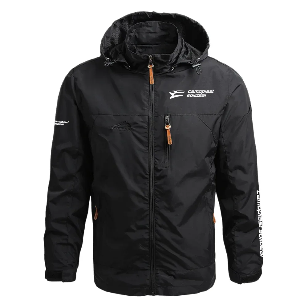 Camoplast Solideal Exclusive Logo Waterproof Outdoor Jacket Detachable Hood NBSGWOJ0901CSZ – Camoplast Solideal Jacket