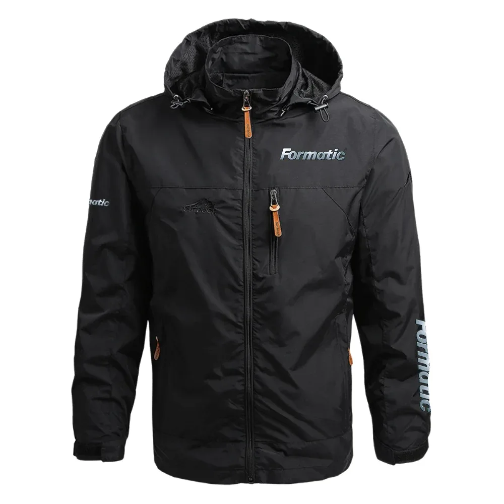 Formatic Exclusive Logo Waterproof Outdoor Jacket Detachable Hood NBSGWOJ0901FRZ – Formatic Jacket