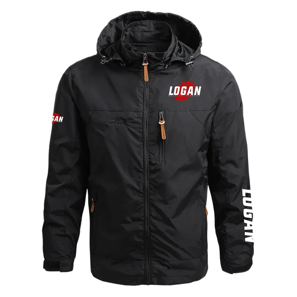 Logan Machine Company Exclusive Logo Waterproof Outdoor Jacket Detachable Hood NBSGWOJ0901LMZ – Logan Machine Company Jacket