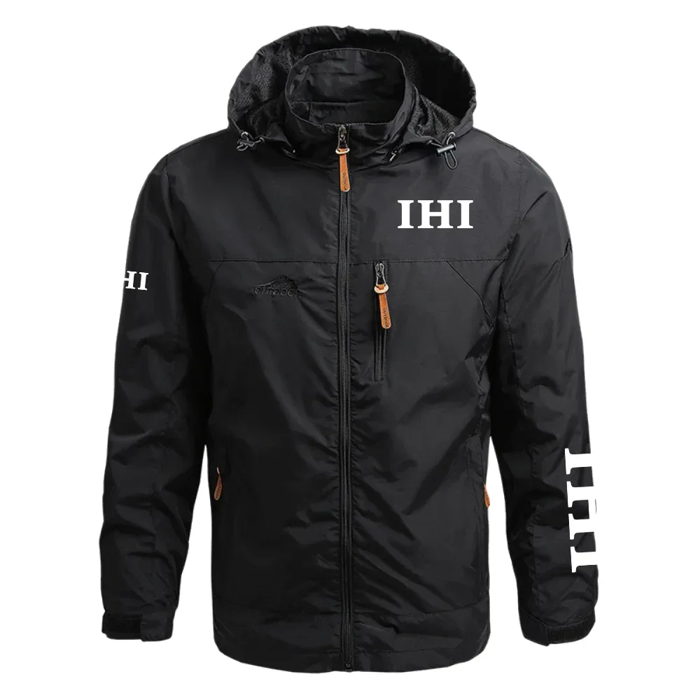 IHI Construction Machinery Exclusive Logo Waterproof Outdoor Jacket Detachable Hood NBTVWOJ1001IHZ – IHI Construction Machinery Jacket