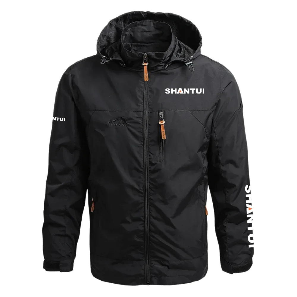 Shantui Construction Machinery Exclusive Logo Waterproof Outdoor Jacket Detachable Hood NBTVWOJ1001SMZ – Shantui Construction Machinery Jacket