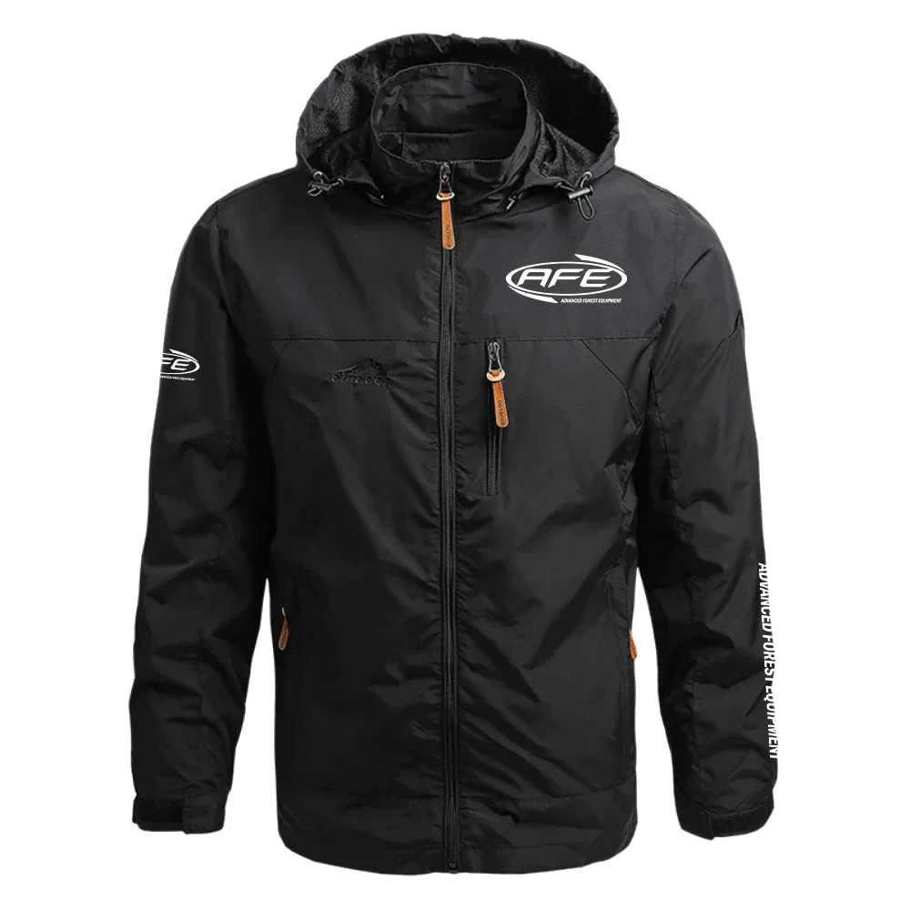 Advanced Forest Equipment Exclusive Logo Waterproof Outdoor Jacket Detachable Hood NBVMWOJ1401AFZ – Advanced Forest Equipment Jacket