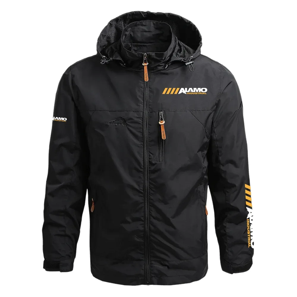 Alamo Industrial Exclusive Logo Waterproof Outdoor Jacket Detachable Hood NBVMWOJ1401ALZ – Alamo Industrial Jacket