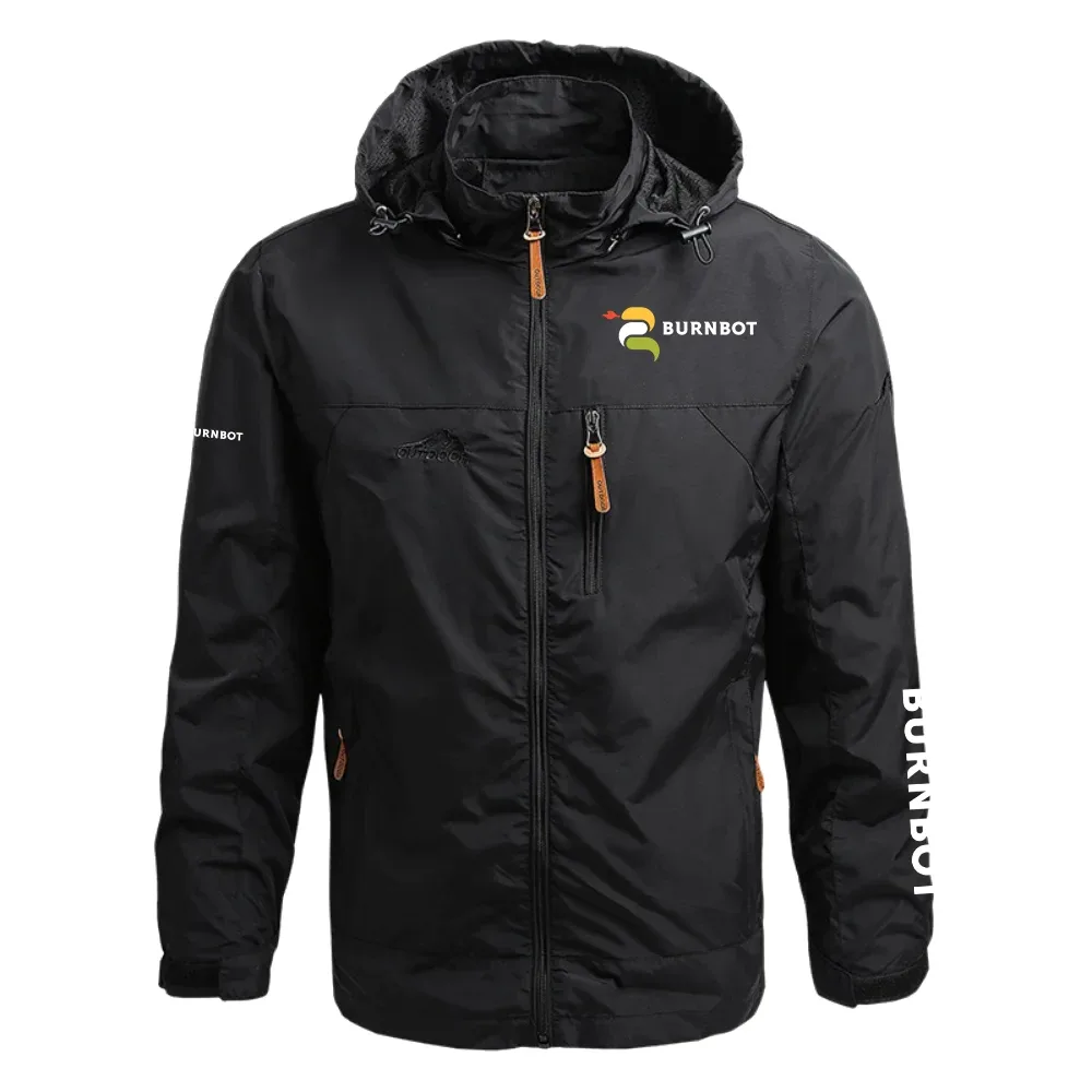 BurnBot Exclusive Logo Waterproof Outdoor Jacket Detachable Hood NBVMWOJ1401BUZ – BurnBot Jacket