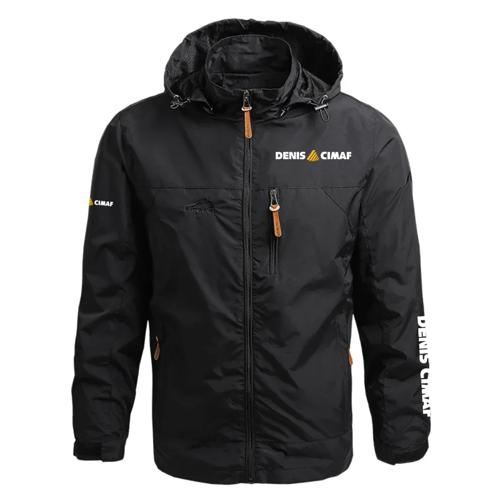 Denis Cimaf Exclusive Logo Waterproof Outdoor Jacket Detachable Hood NBVMWOJ1401DCZ – Denis Cimaf Jacket
