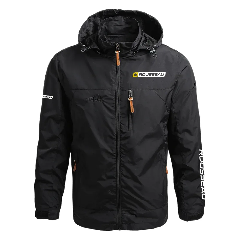 Rousseau Exclusive Logo Waterproof Outdoor Jacket Detachable Hood NBVMWOJ1401ROZ – Rousseau Jacket Rousseau Exclusive Logo Waterproof Outdoor Jacket Detachable Hood NBVMWOJ1401ROZ – Rousseau Jacket