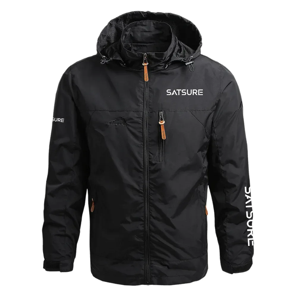 SatSure Exclusive Logo Waterproof Outdoor Jacket Detachable Hood NBVMWOJ1401SAZ – SatSure Jacket