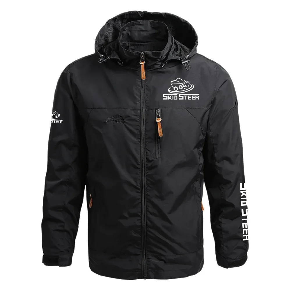 Skid Steer Solutions Exclusive Logo Waterproof Outdoor Jacket Detachable Hood NBVMWOJ1401SSZ – Skid Steer Solutions Jacket