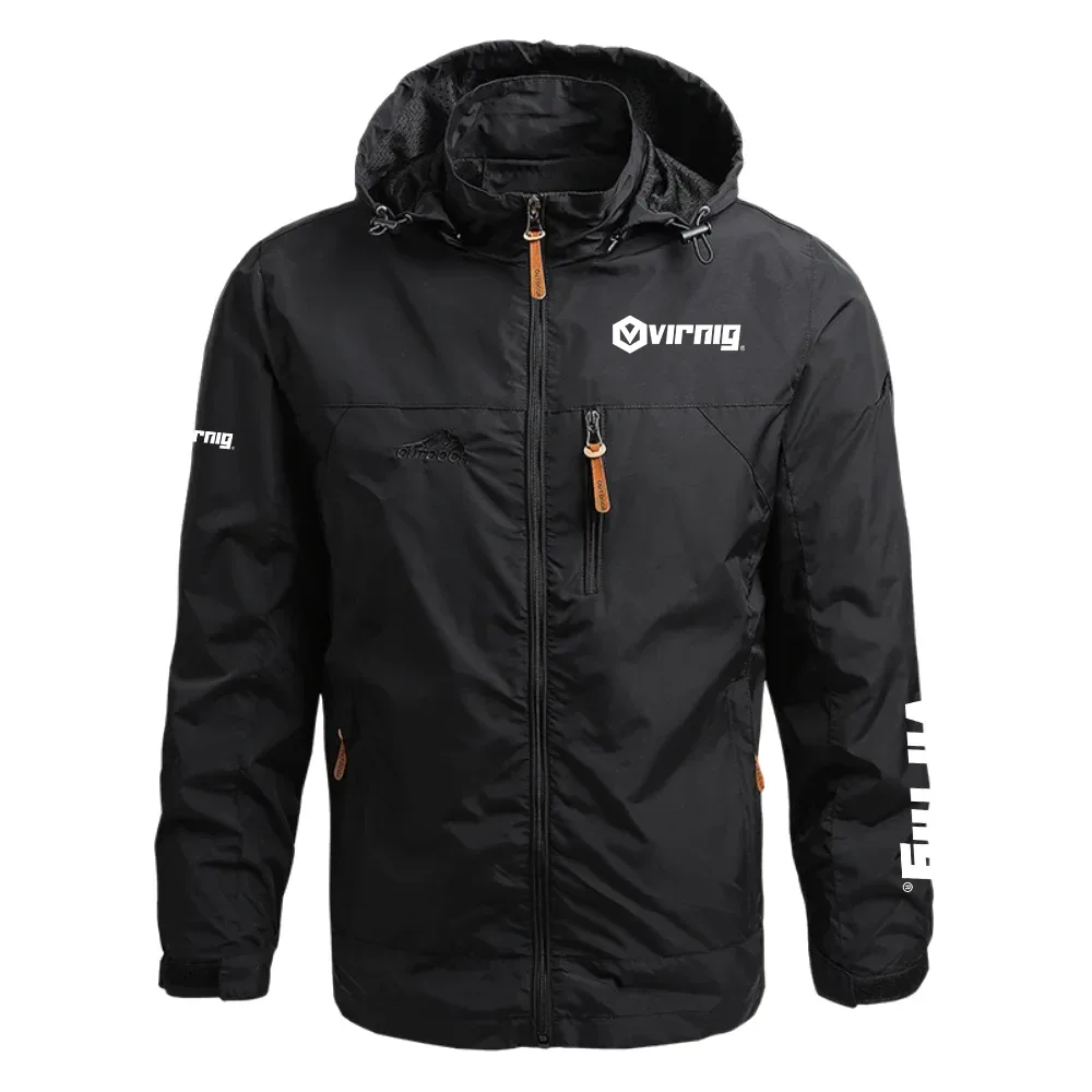 Virnig Manufacturing Exclusive Logo Waterproof Outdoor Jacket Detachable Hood NBVMWOJ1401VRZ – Virnig Manufacturing Jacket