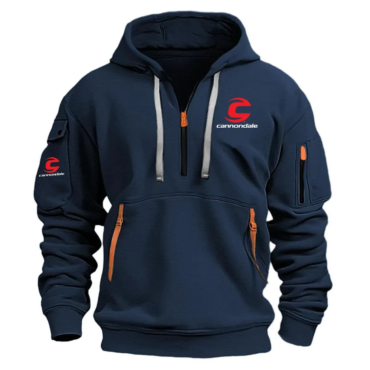 Cannondale Exclusive Logo Half Zipper Hoodie OSBCLHHZ1211CNZ – Cannondale Hoodie