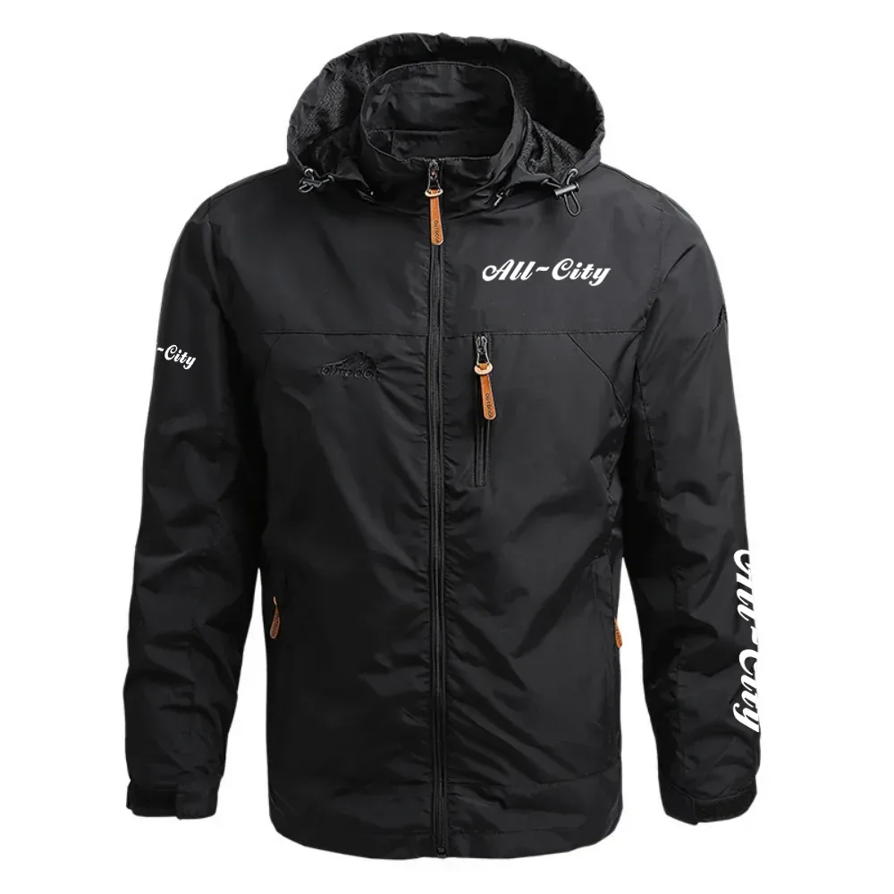 All-City Exclusive Logo Waterproof Outdoor Jacket Detachable Hood OSBCLWOJ1211ACZ – All-City Jacket