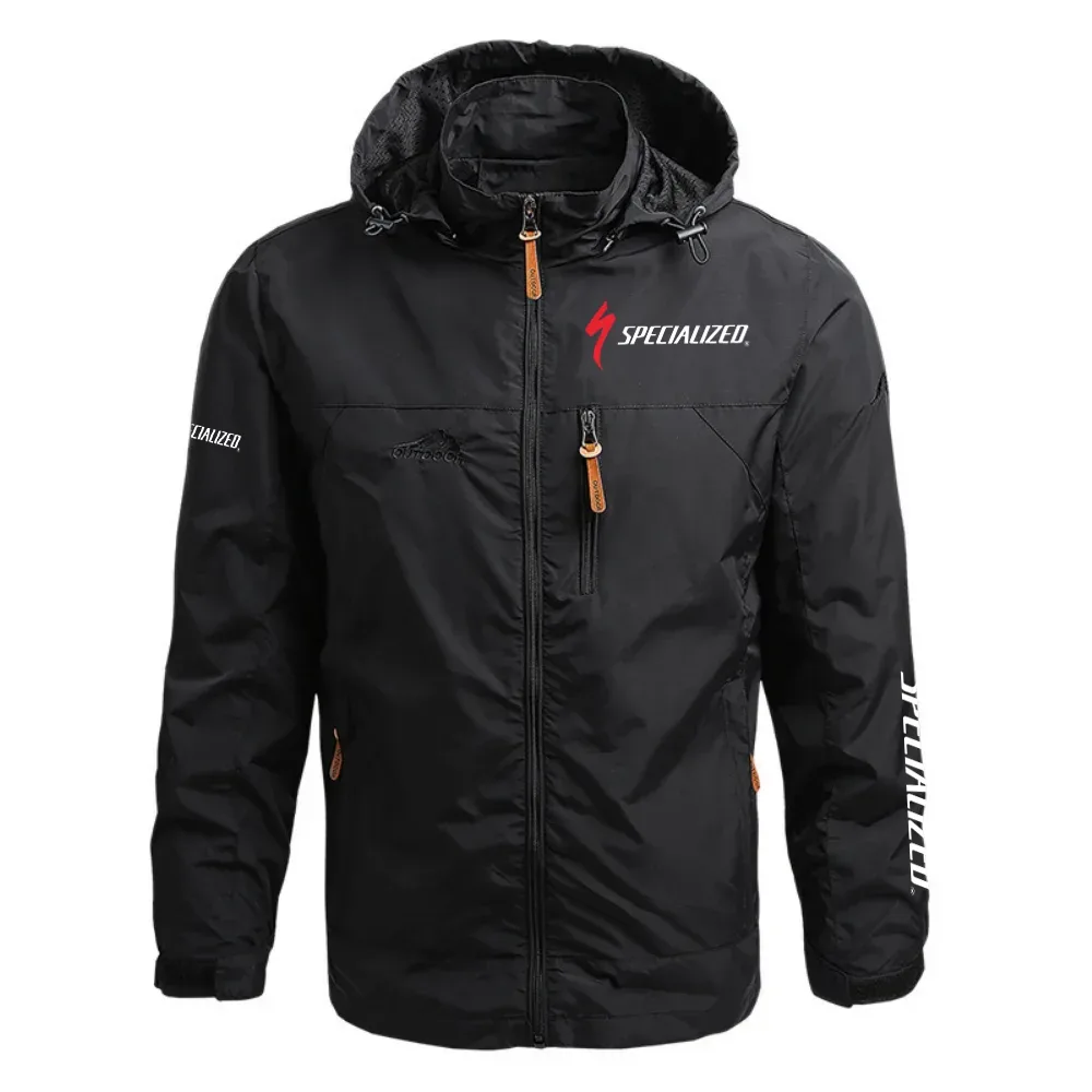Specialized Exclusive Logo Waterproof Outdoor Jacket Detachable Hood OSBCLWOJ1211SCZ – Specialized Jacket