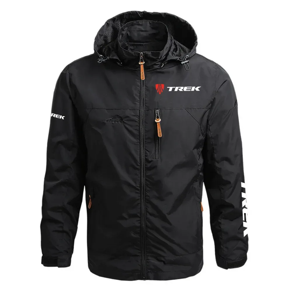 Trek Exclusive Logo Waterproof Outdoor Jacket Detachable Hood OSBCLWOJ1211TEZ – Trek Jacket