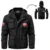 Ducati Exclusive Logo Waterproof Multi Pocket Jacket Detachable Hood and Sleeves OSMTB2MPJ12DCZ – Ducati Jacket