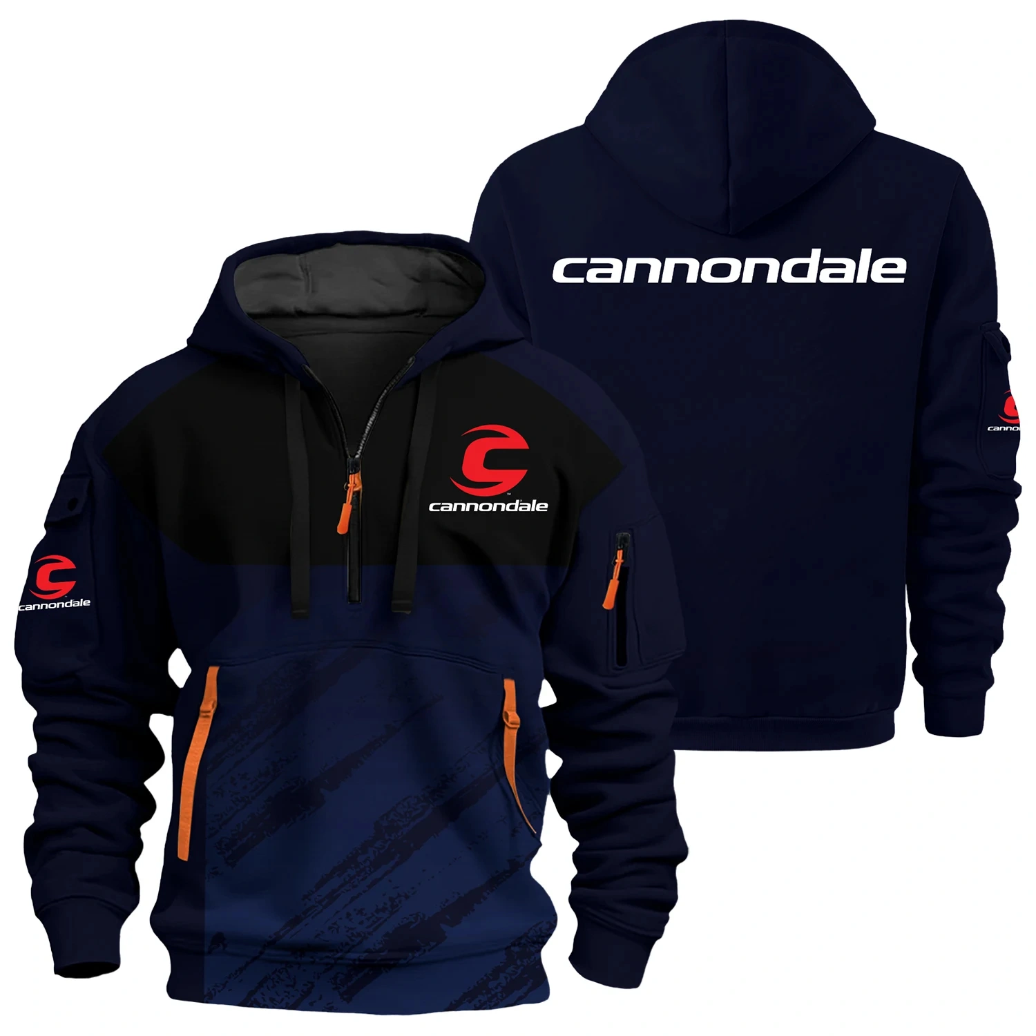 Cannondale Exclusive Logo Half Zipper Hoodie OSMTBHHZ3D121104CNZ – Cannondale Hoodie