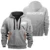 KTM Adventure Exclusive Logo Half Zipper Hoodie OSMTBHHZ3D121107KTZ – KTM Adventure Hoodie