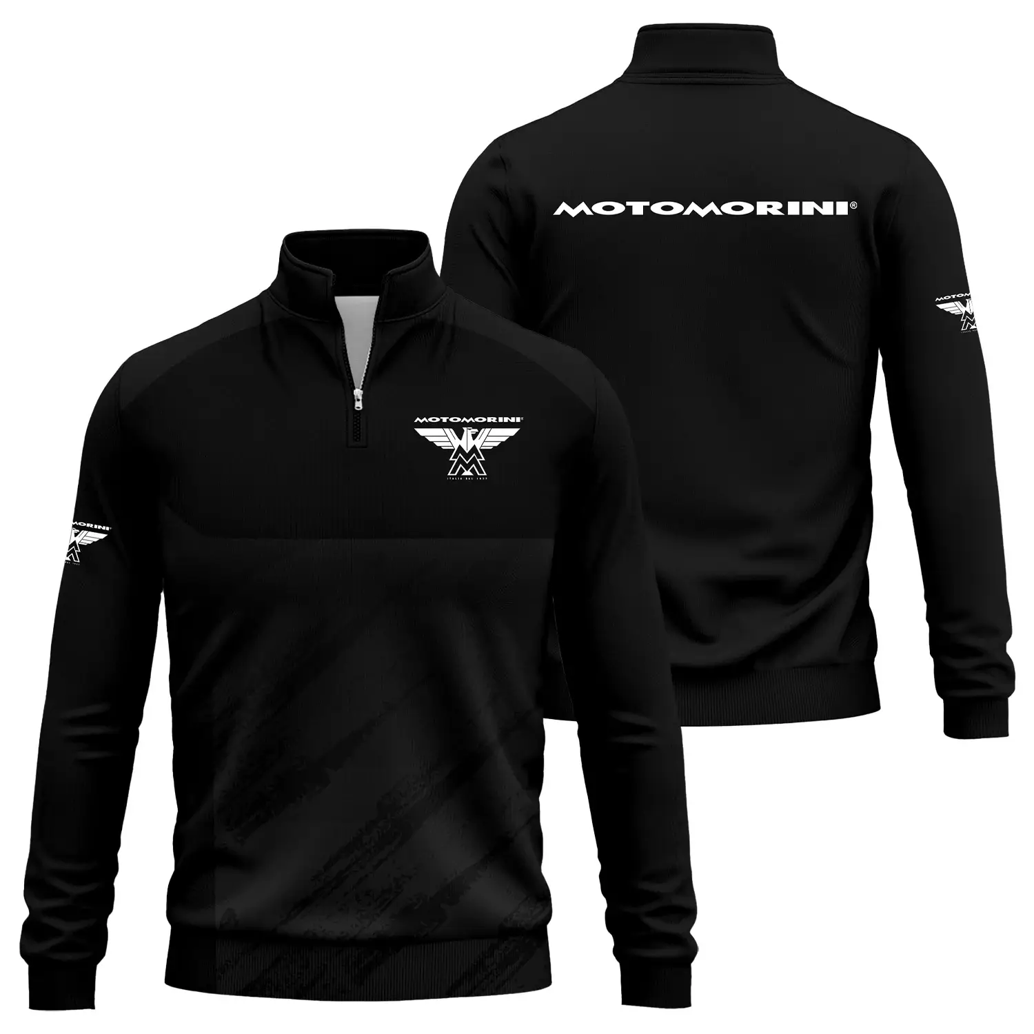 Moto Morini Exclusive Logo Quarter-Zip Sweatshirt OSMTBQTZ004MMZ – Moto Morini Sweatshirt – Moto Morini Sweatshirt Moto Morini Exclusive Logo Quarter-Zip Sweatshirt OSMTBQTZ004MMZ – Moto Morini Sweatshirt – Moto Morini Sweatshirt