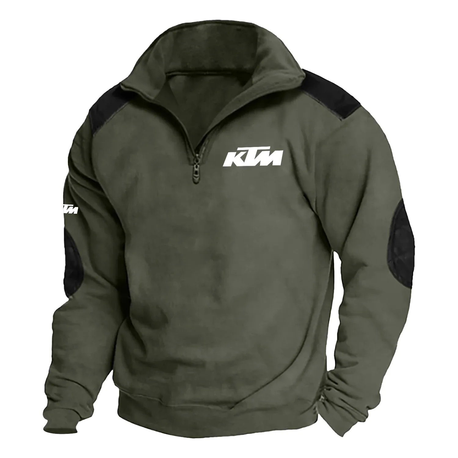 KTM Exclusive Logo Tactical Quarter-Zip Sweatshirt OSMTBSCS1211KTMZ – KTM Sweatshirt