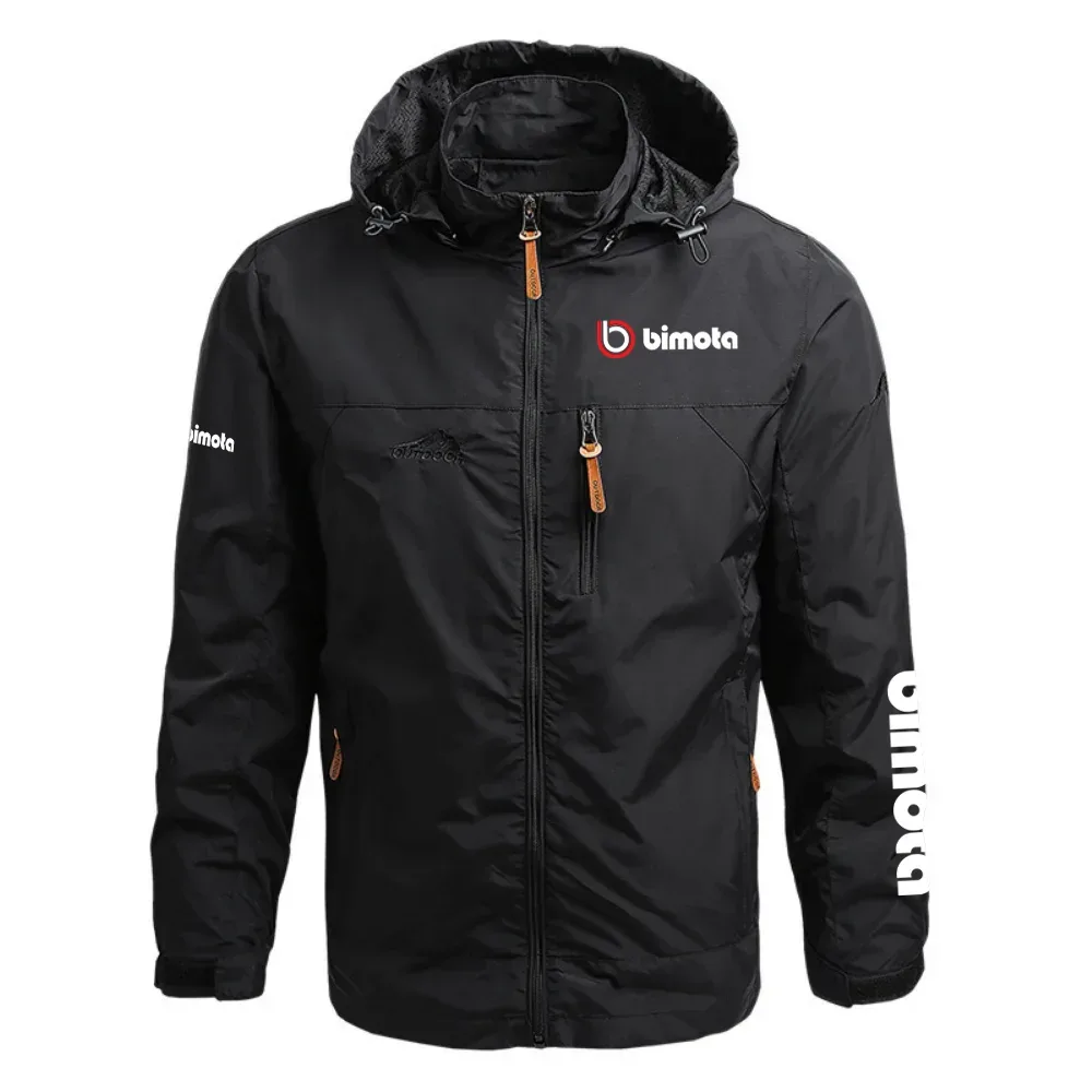 Bimota Exclusive Logo Waterproof Outdoor Jacket Detachable Hood OSMTBWOJ1211BIZ – Bimota Jacket