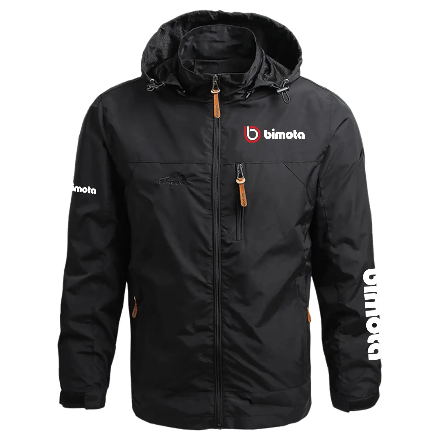 Bimota Exclusive Logo Waterproof Outdoor Jacket Detachable Hood Windbreaker OSMTBWOJ2905BIZ – Bimota Jacket