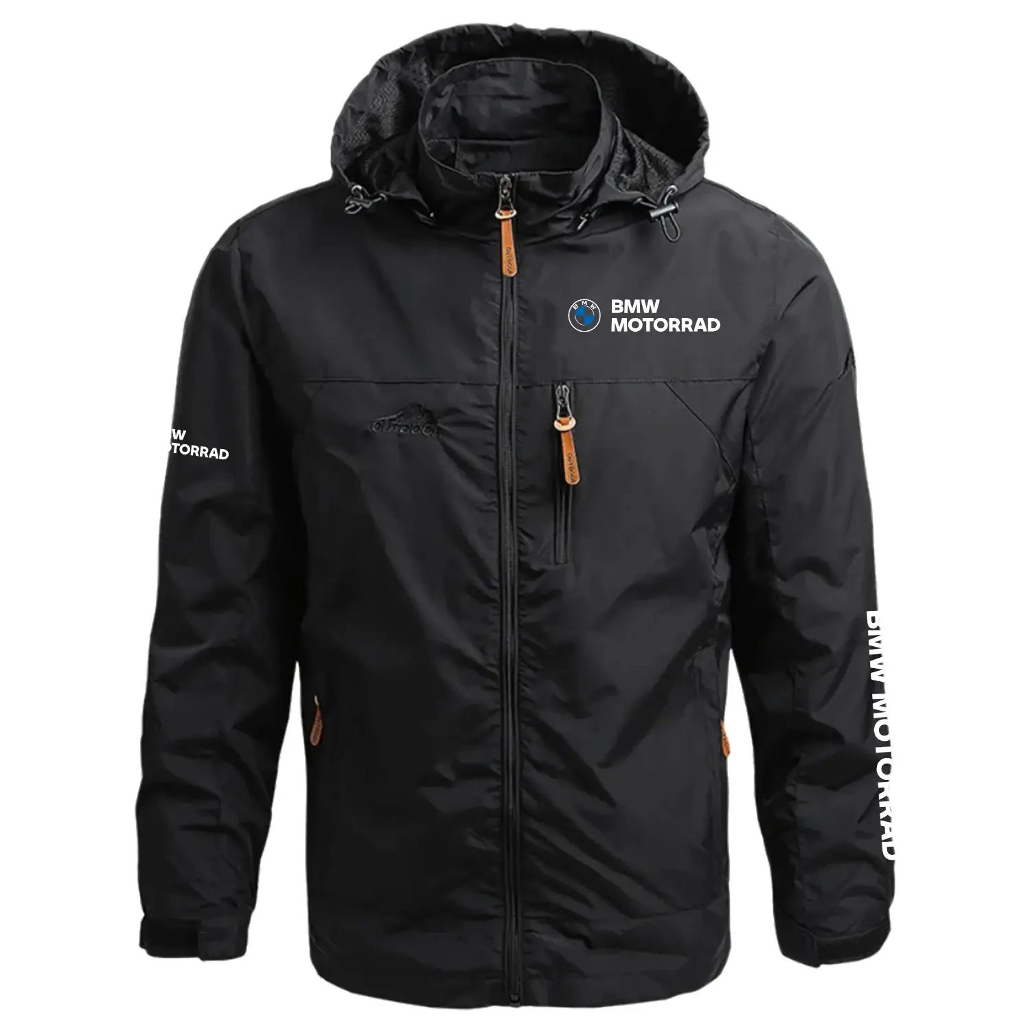 BMW Motorrad Exclusive Logo Waterproof Outdoor Jacket Detachable Hood Windbreaker OSMTBWOJ2905BWMZ – BMW Motorrad Jacket