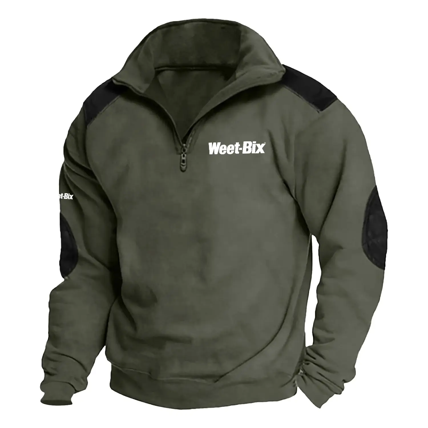 Weet-Bix Exclusive Logo Tactical Quarter-Zip Sweatshirt OUASSCS2705WBZ – Weet-Bix Sweatshirt