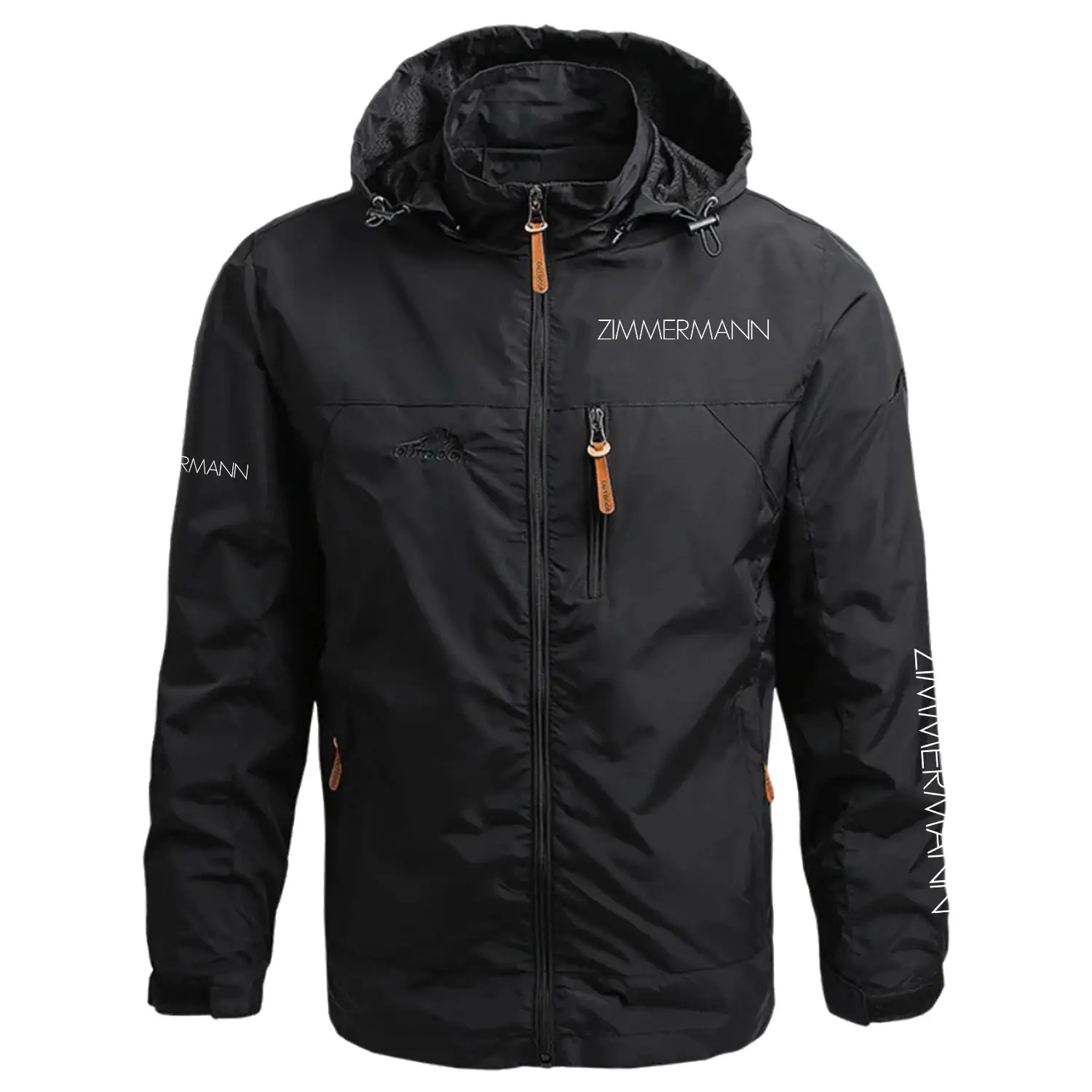 Zimmermann Exclusive Logo Waterproof Outdoor Jacket Detachable Hood Windbreaker OUASWOJ2705ZMZ – Zimmermann Jacket