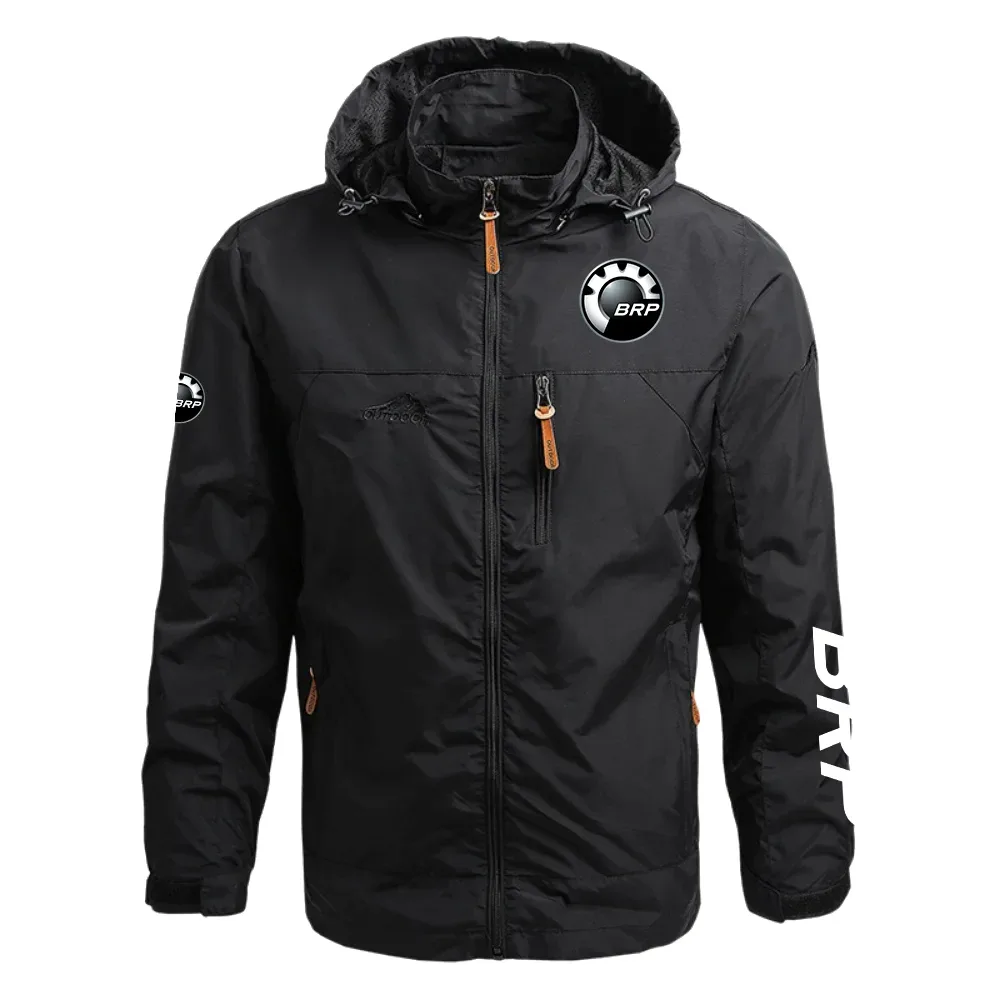 Bombardier Recreational Products Exclusive Logo Waterproof Outdoor Jacket Detachable Hood OUEPWOJ3012BRZ – Bombardier Recreational Products Jacket