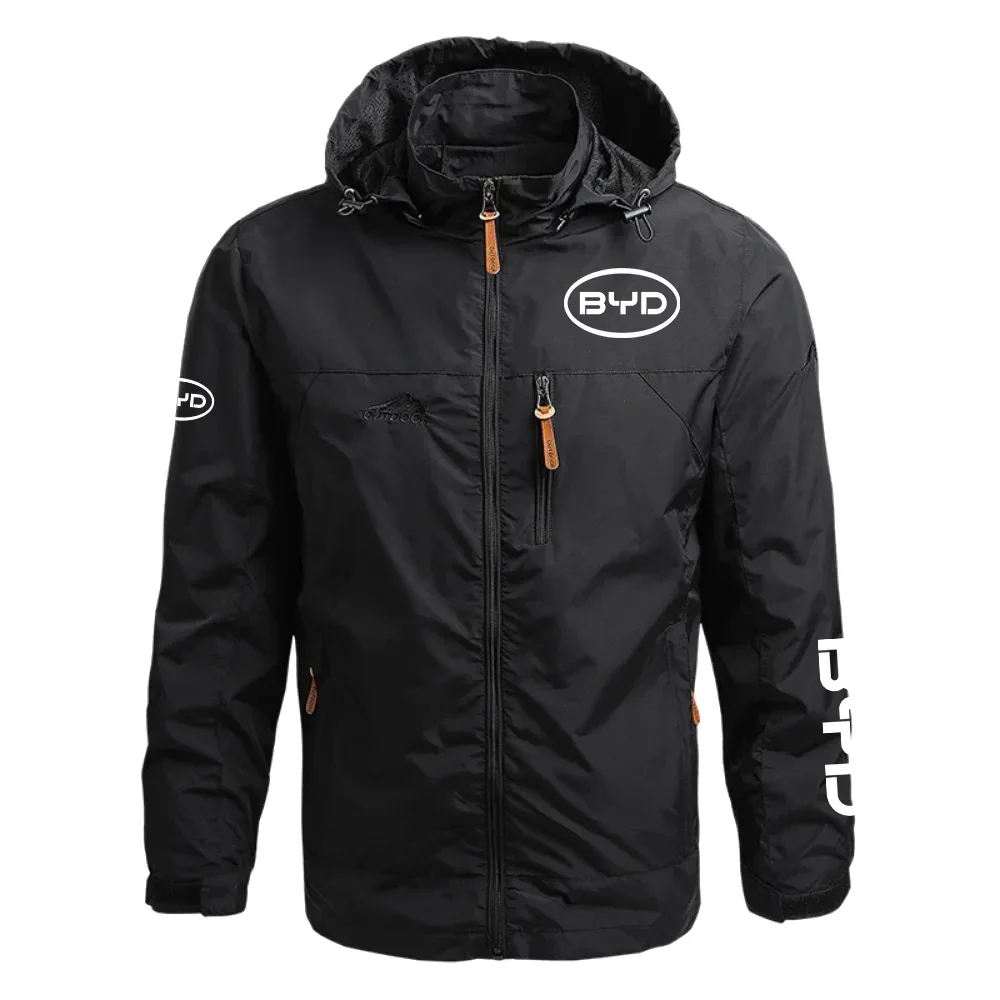 BYD Exclusive Logo Waterproof Outdoor Jacket Detachable Hood OUEPWOJ3012BYZ – BYD Jacket BYD Exclusive Logo Waterproof Outdoor Jacket Detachable Hood OUEPWOJ3012BYZ – BYD Jacket