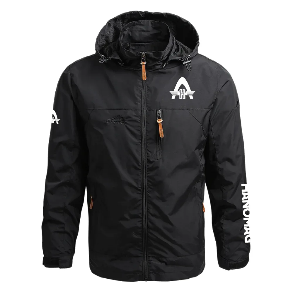Hanomag Exclusive Logo Waterproof Outdoor Jacket Detachable Hood OUEPWOJ3012HNZ – Hanomag Jacket