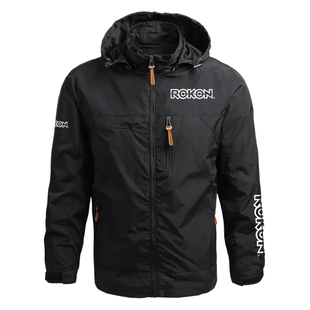 Rokon Exclusive Logo Waterproof Outdoor Jacket Detachable Hood OUEPWOJ3012RKZ – Rokon Jacket Rokon Exclusive Logo Waterproof Outdoor Jacket Detachable Hood OUEPWOJ3012RKZ – Rokon Jacket