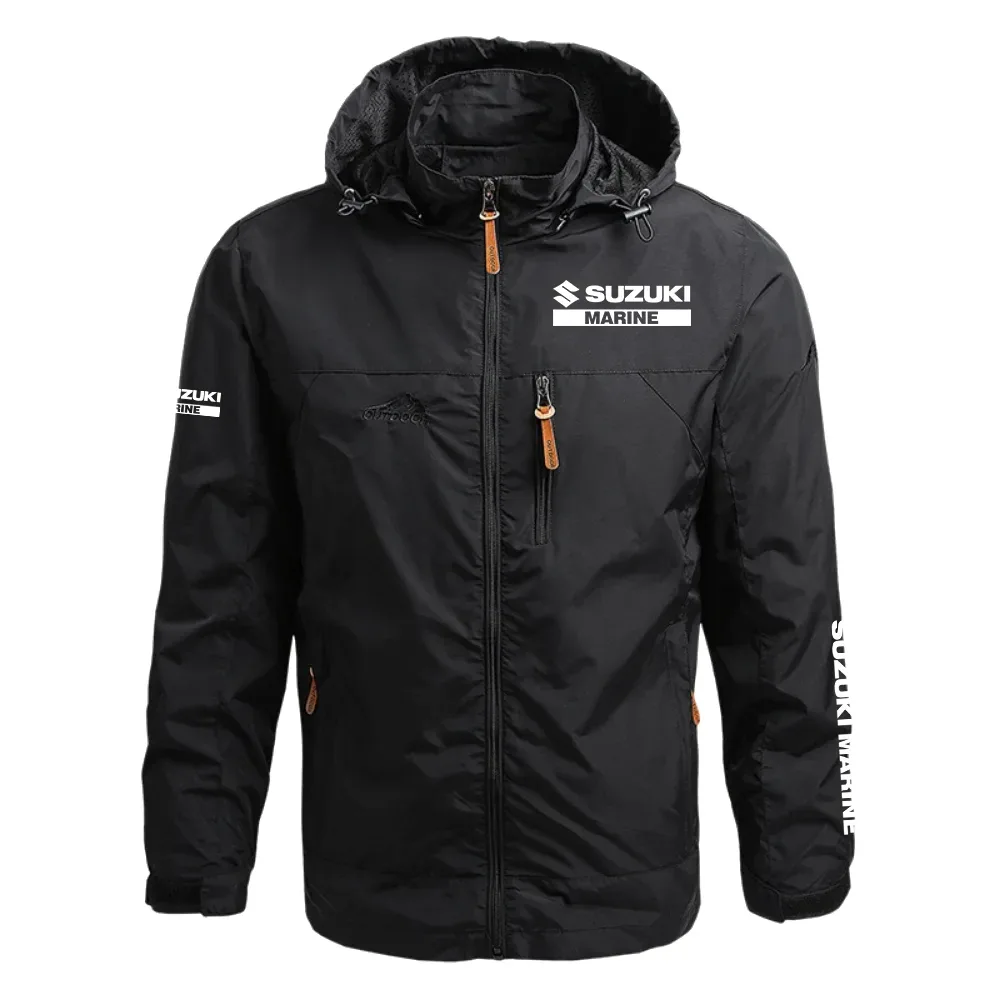 Suzuki Marine Exclusive Logo Waterproof Outdoor Jacket Detachable Hood OUEPWOJ3012SMZ – Suzuki Marine Jacket