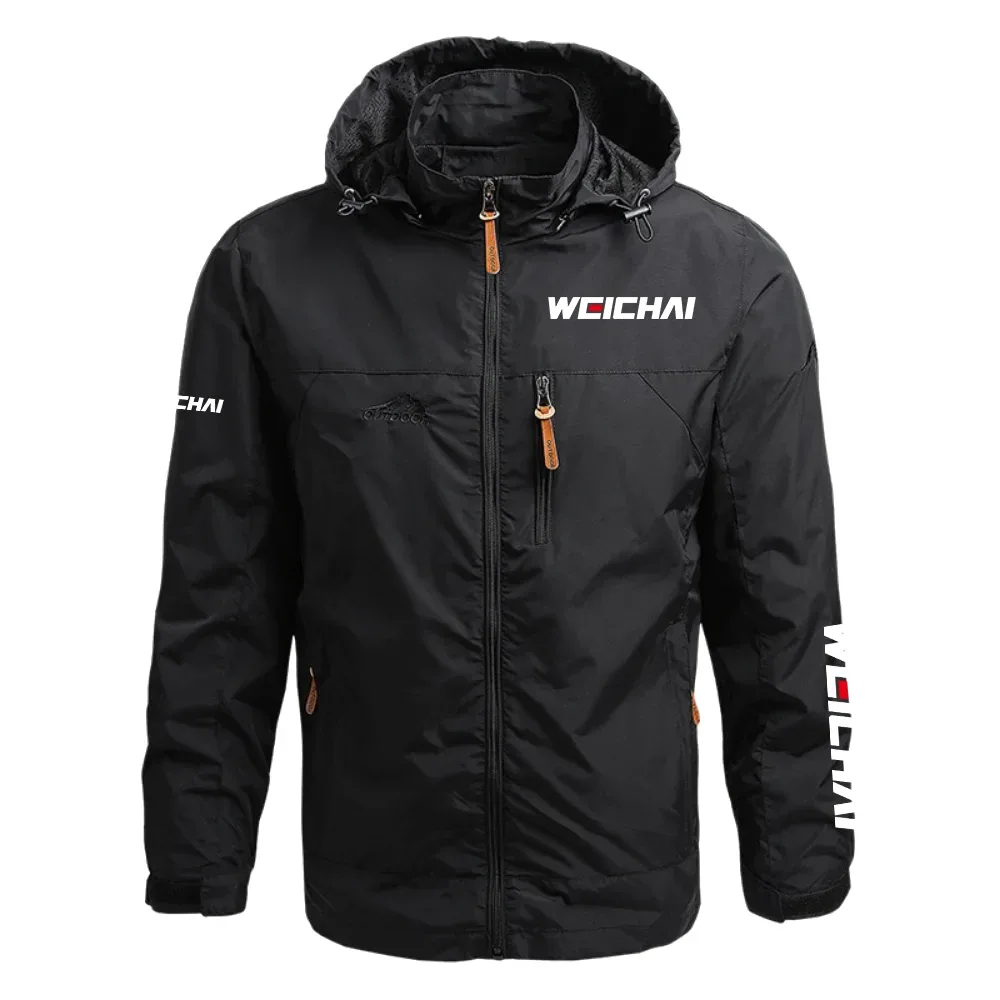 Weichai Power Exclusive Logo Waterproof Outdoor Jacket Detachable Hood OUEPWOJ3012WPZ – Weichai Power Jacket