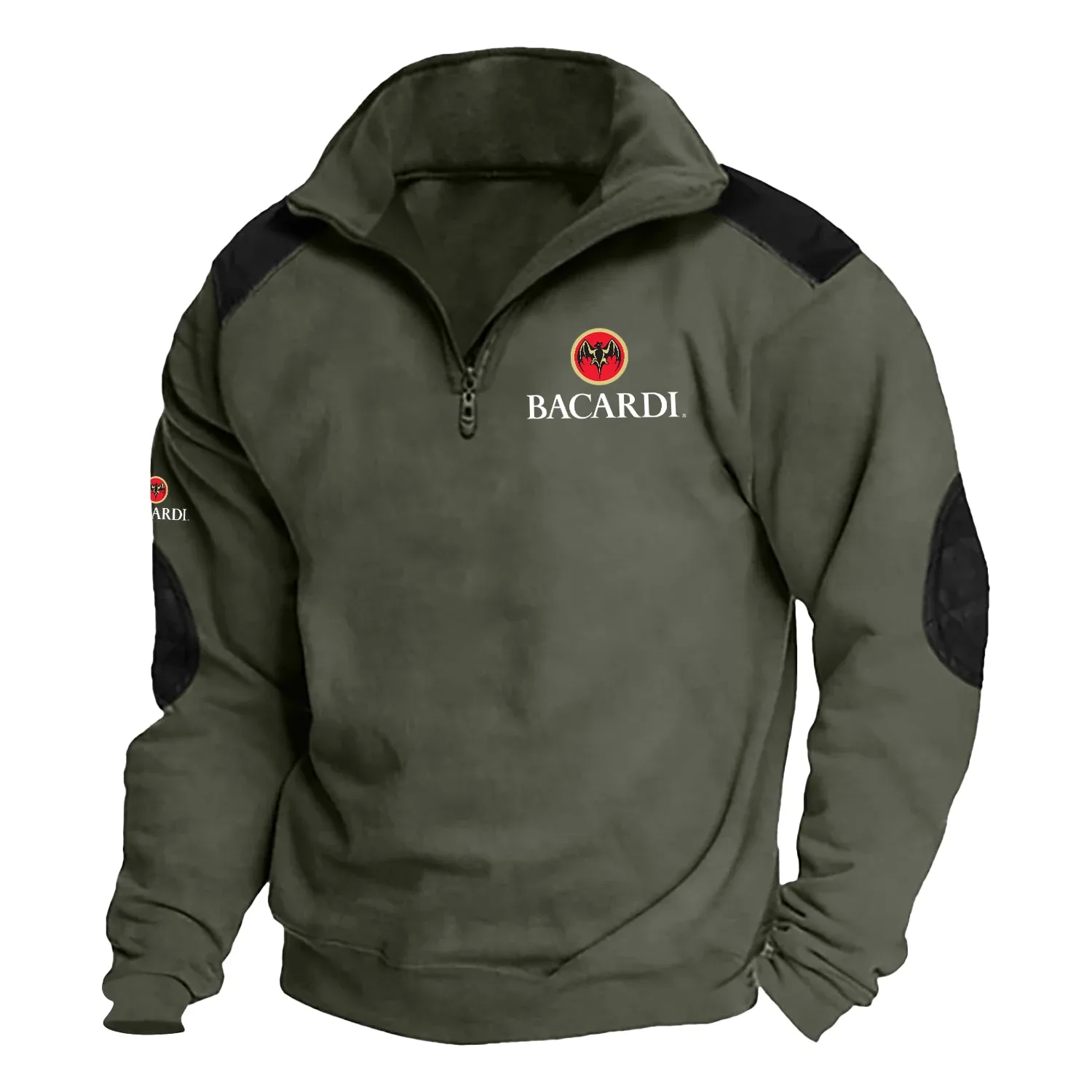 Bacardi Exclusive Logo Tactical Quarter-Zip Sweatshirt OUEUSCS2705BCZ – Bacardi Sweatshirt Bacardi Exclusive Logo Tactical Quarter-Zip Sweatshirt OUEUSCS2705BCZ – Bacardi Sweatshirt