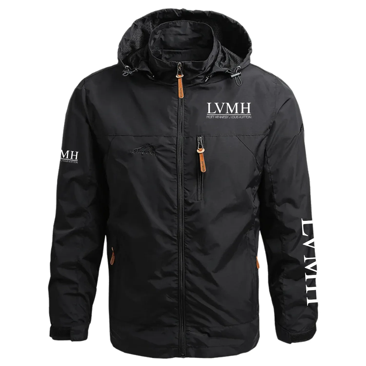 LVMH Exclusive Logo Waterproof Outdoor Jacket Detachable Hood Windbreaker OUEUWOJ2705LVZ – LVMH Jacket
