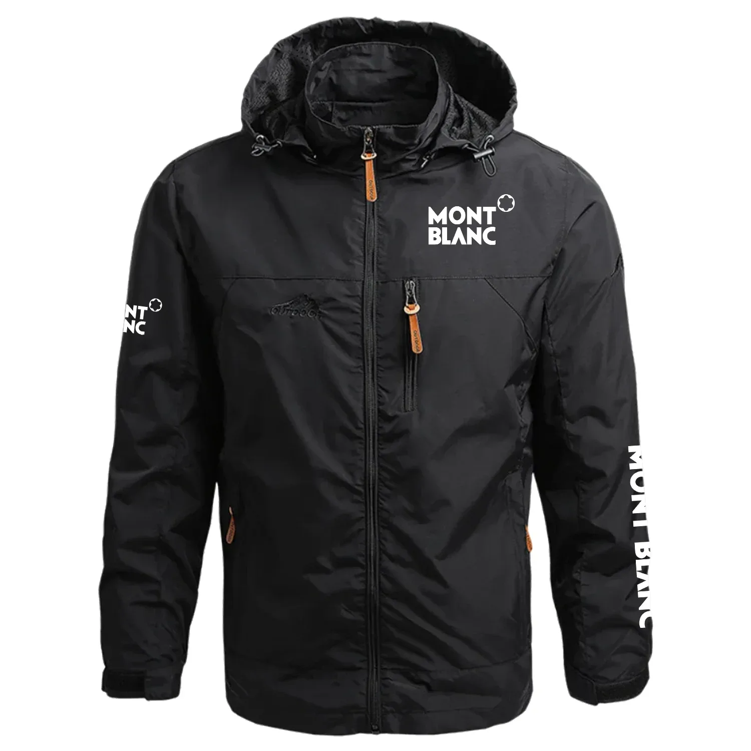 Montblanc Exclusive Logo Waterproof Outdoor Jacket Detachable Hood Windbreaker OUEUWOJ2705MBZ – Montblanc Jacket