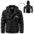 Ford Exclusive Logo Waterproof Multi Pocket Jacket Detachable Hood and Sleeves OUFA2MPJ0819F1Z – Ford Jacket