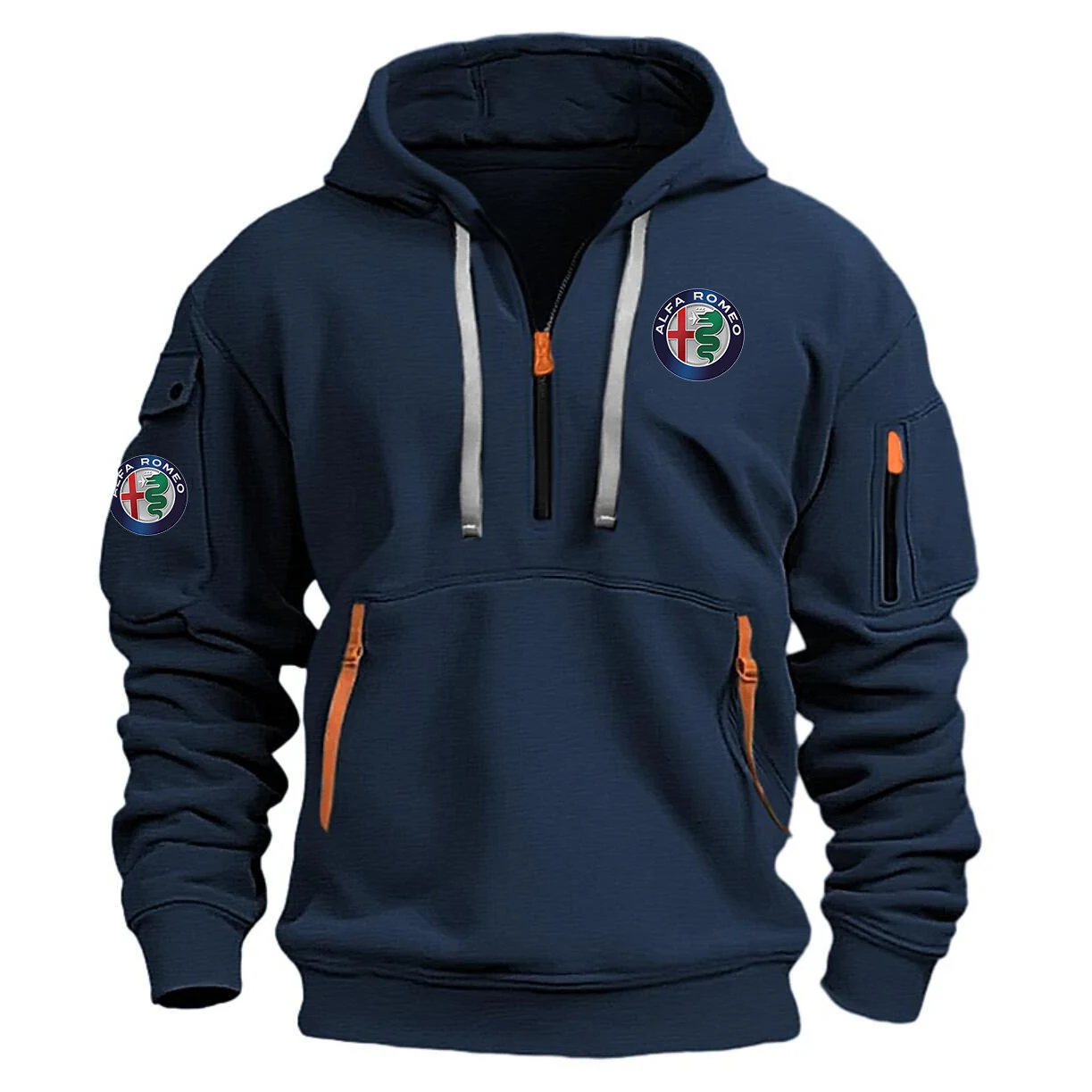 Alfa Romeo Exclusive Logo Half Zipper Hoodie OUFAHHZ0819AFZ – Alfa Romeo Hoodie Alfa Romeo Exclusive Logo Half Zipper Hoodie OUFAHHZ0819AFZ – Alfa Romeo Hoodie