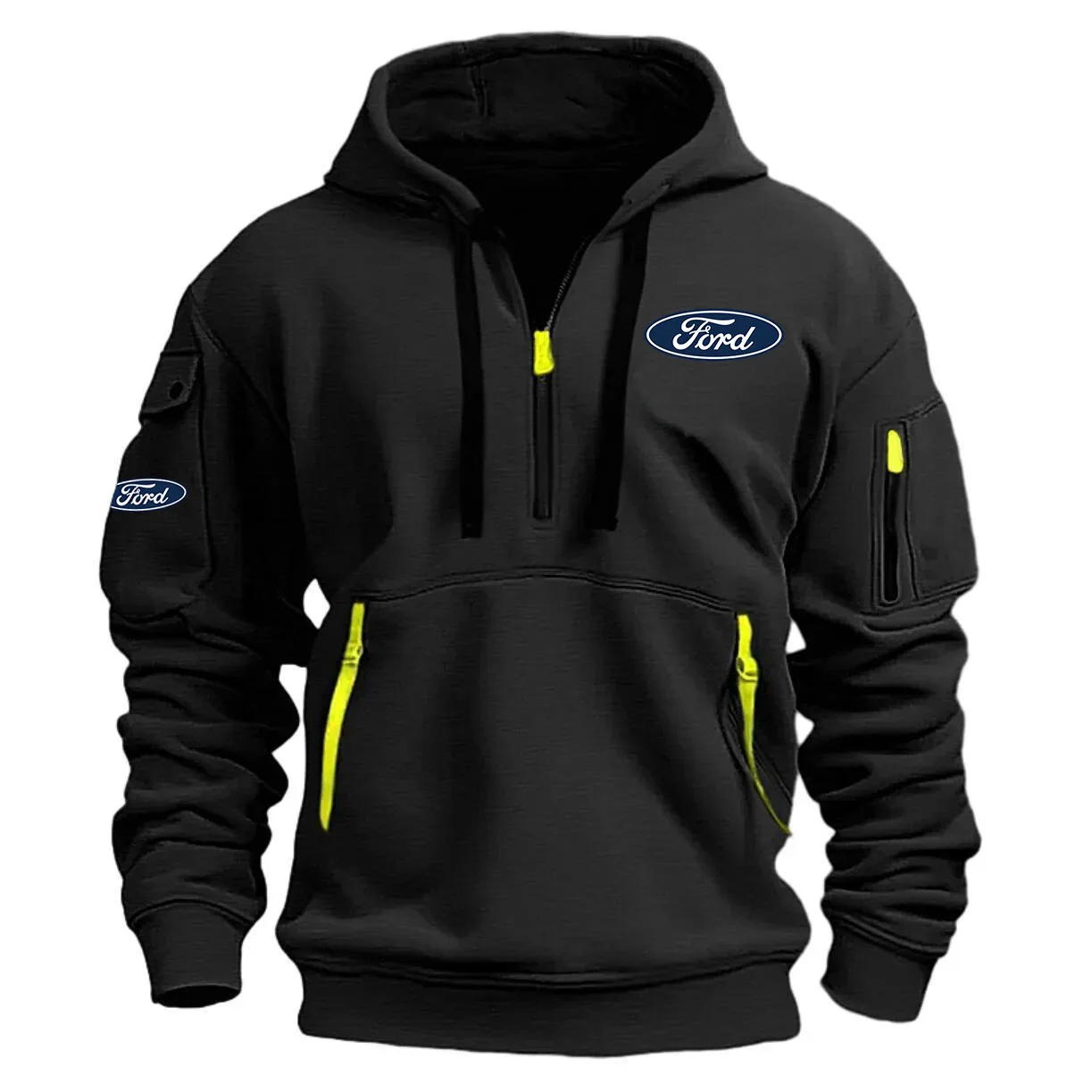Ford Exclusive Logo Half Zipper Hoodie OUFAHHZ0819F1Z – Ford Hoodie Ford Exclusive Logo Half Zipper Hoodie OUFAHHZ0819F1Z – Ford Hoodie