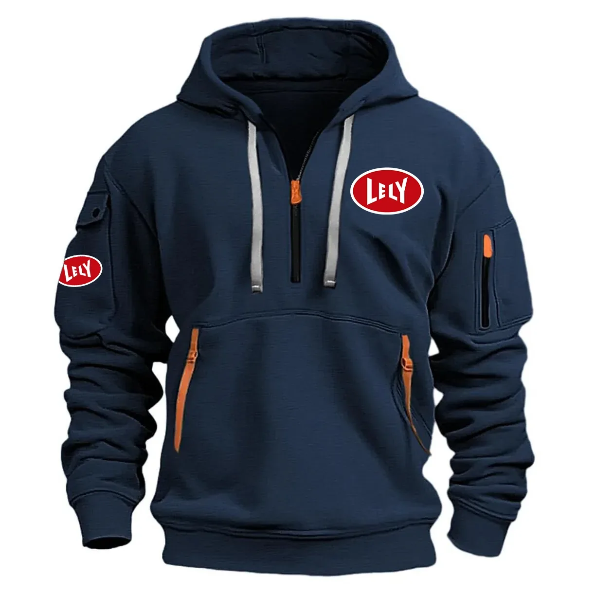 Lely Exclusive Logo Half Zipper Hoodie OUFAHHZ0819LLZ – Lely Hoodie Lely Exclusive Logo Half Zipper Hoodie OUFAHHZ0819LLZ – Lely Hoodie